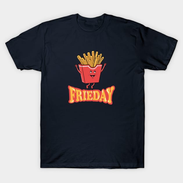 Funny fast Food T-Shirt by coffeeman